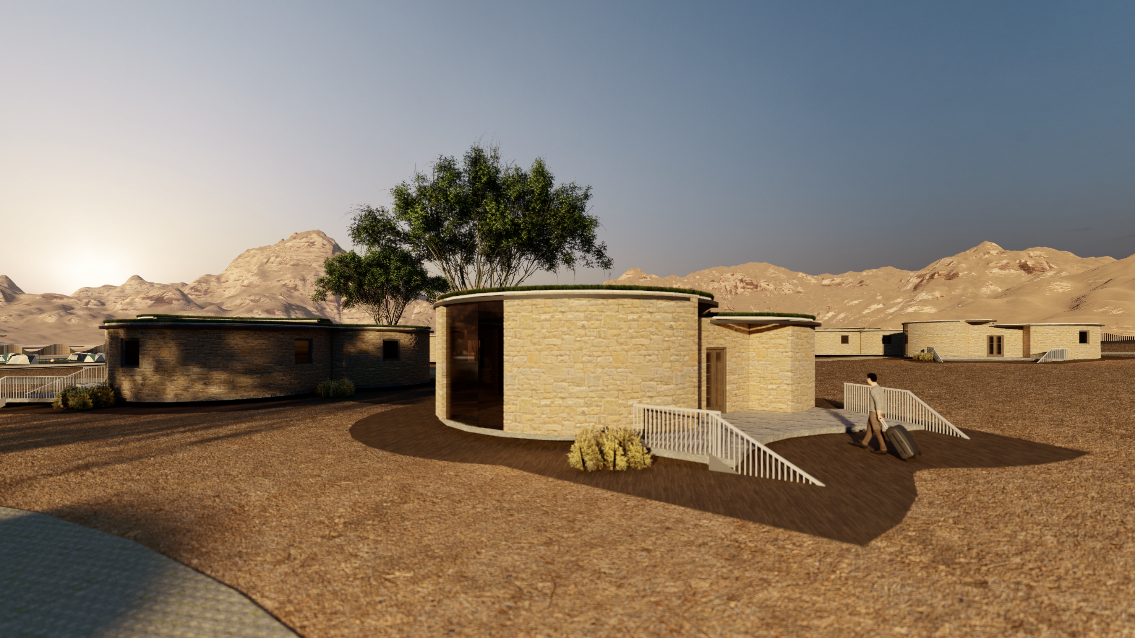 Geralta Resort — architectural visualization